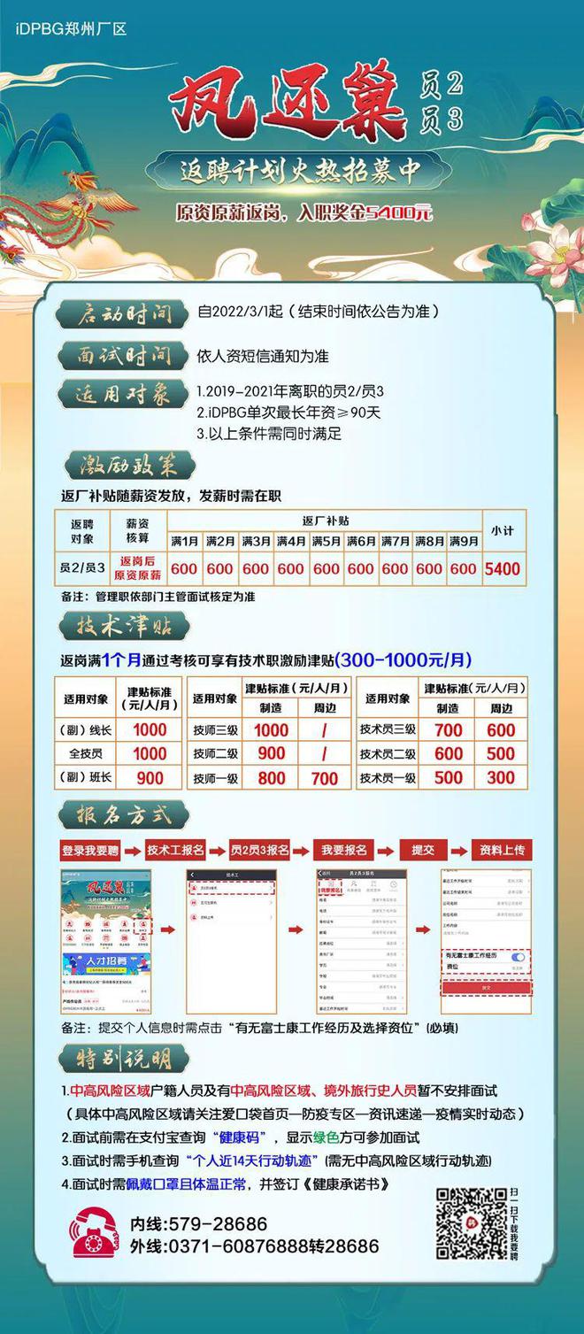 郑州工厂最新招聘信息汇总